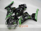 Injection Fairing kit for 06-07 CBR1000RR - Green, Black - BACARDI #OYO87904974