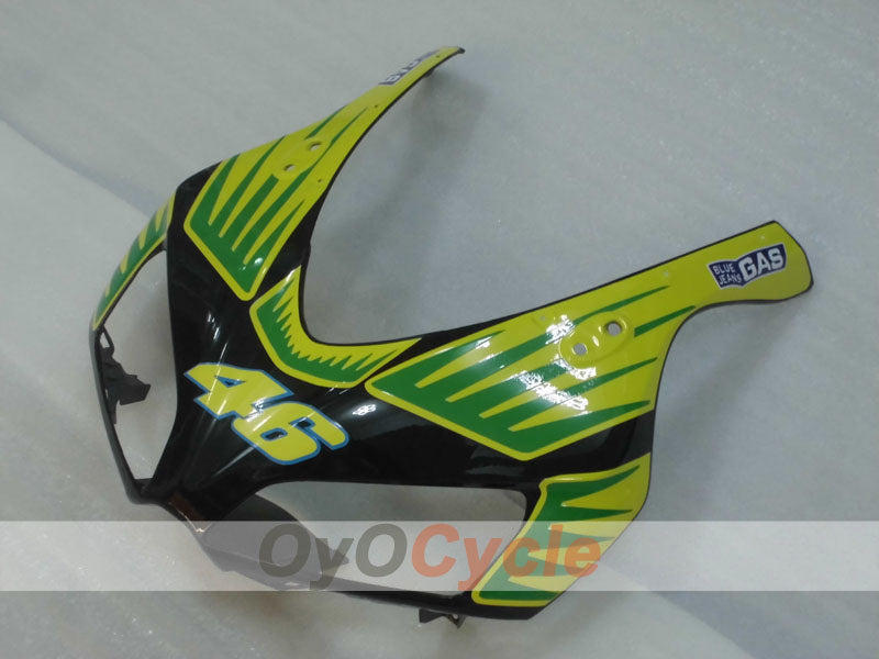 Injection Fairing kit for 06-07 CBR1000RR - Yellow, Black - Rossi #OYO87904975