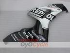 Injection Fairing kit for 06-07 CBR1000RR - Black, Silver - Repsol #OYO87904977