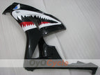 Injection Fairing kit for 06-07 CBR1000RR - Black - Shark #OYO87904979