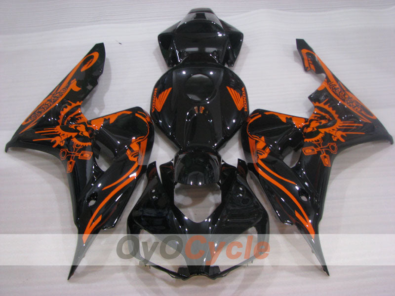 Injection Fairing kit for 06-07 CBR1000RR - Orange, Black - Customize #OYO87904982