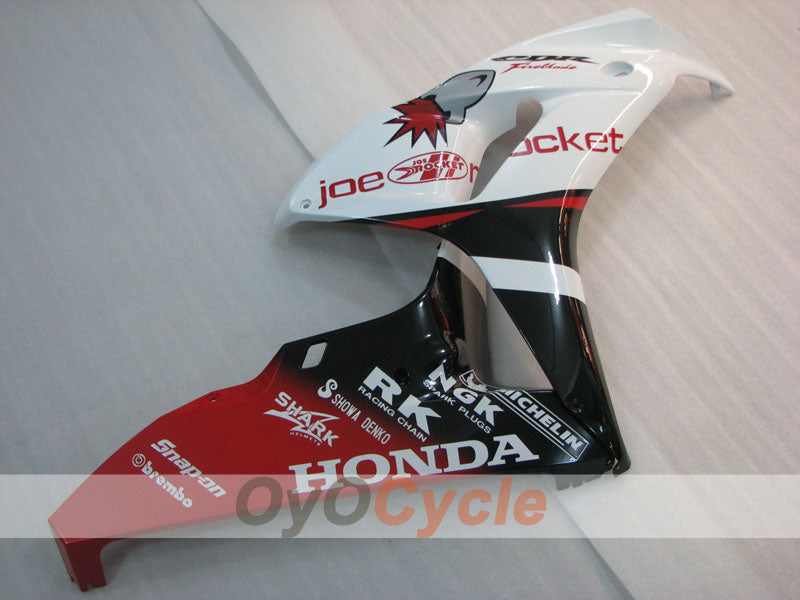 Injection Fairing kit for 06-07 CBR1000RR - Red, White - HRC #OYO87904983