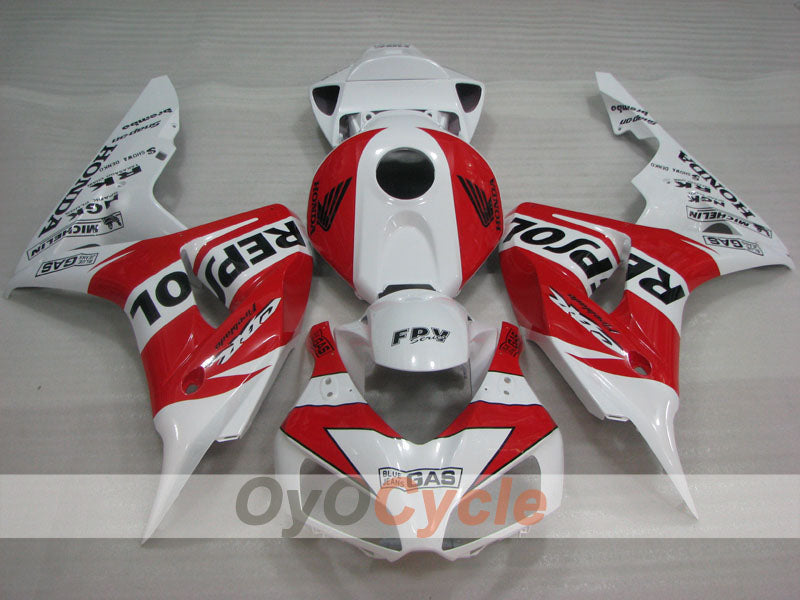 Injection Fairing kit for 06-07 CBR1000RR - Red, White - Repsol #OYO87904984