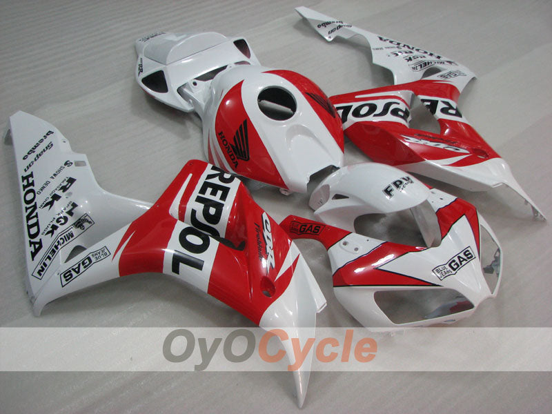 Injection Fairing kit for 06-07 CBR1000RR - Red, White - Repsol #OYO87904984