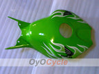 Injection Fairing kit for 06-07 CBR1000RR - Green - Flame #OYO87904985