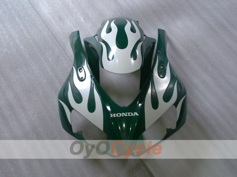 Injection Fairing kit for 06-07 CBR1000RR - ArmyGreen - Flame #OYO87904987