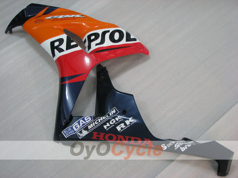 Injection Fairing kit for 06-07 CBR1000RR - Orange, Black - Repsol #OYO87904988