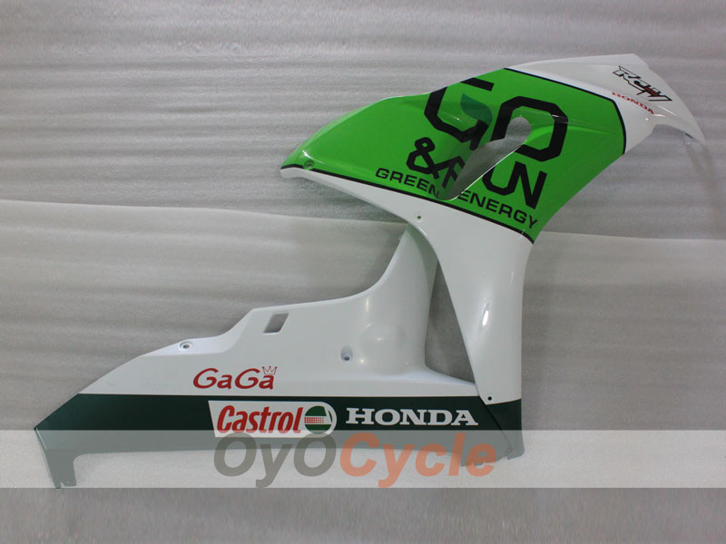 Injection Fairing kit for 06-07 CBR1000RR - Green, White - GO&FUN #OYO87904989
