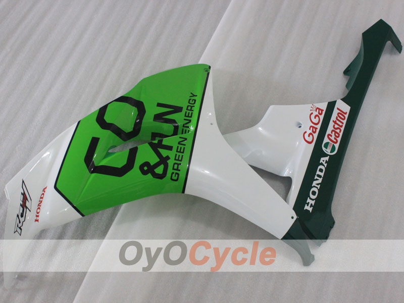 Injection Fairing kit for 06-07 CBR1000RR - Green, White - GO&FUN #OYO87904989