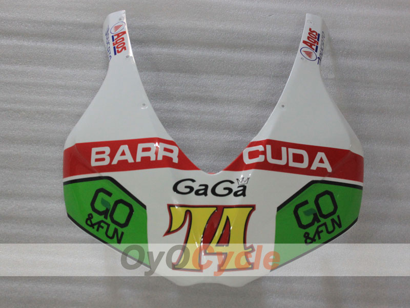 Injection Fairing kit for 06-07 CBR1000RR - Green, White - GO&FUN #OYO87904989