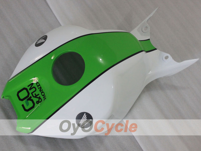 Injection Fairing kit for 06-07 CBR1000RR - Green, White - GO&FUN #OYO87904989