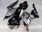 Injection Fairing kit for 06-07 CBR1000RR - Black, Grey - Repsol #OYO87904993