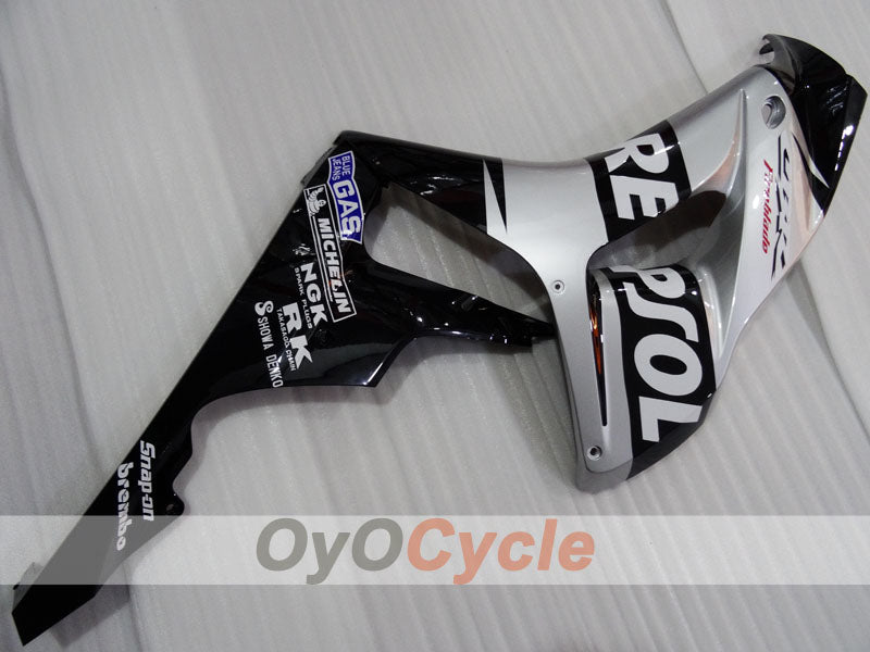 Injection Fairing kit for 06-07 CBR1000RR - Black, Grey - Repsol #OYO87904993