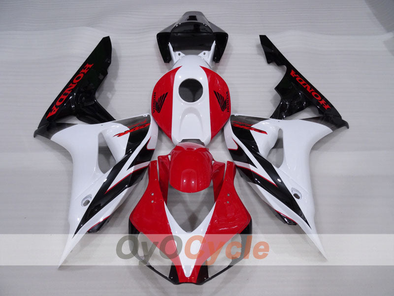 Injection Fairing kit for 06-07 CBR1000RR - Red, White - Fireblade #OYO87904994 Main image