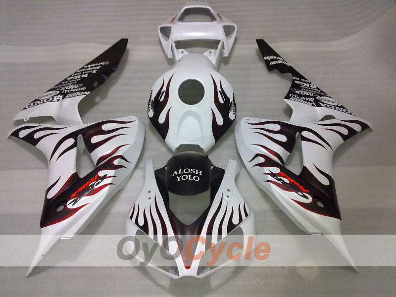 Injection Fairing kit for 06-07 CBR1000RR - Cyan - Flame #OYO87904999