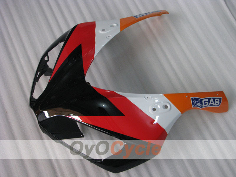 Injection Fairing kit for 06-07 CBR1000RR - Orange, Black - Repsol #OYO87905003