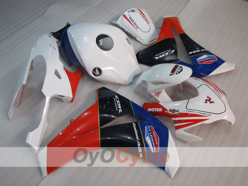 Injection Fairing kit for 08-11 CBR1000RR - Red, White - MOTUL #OYO87905005 Main image