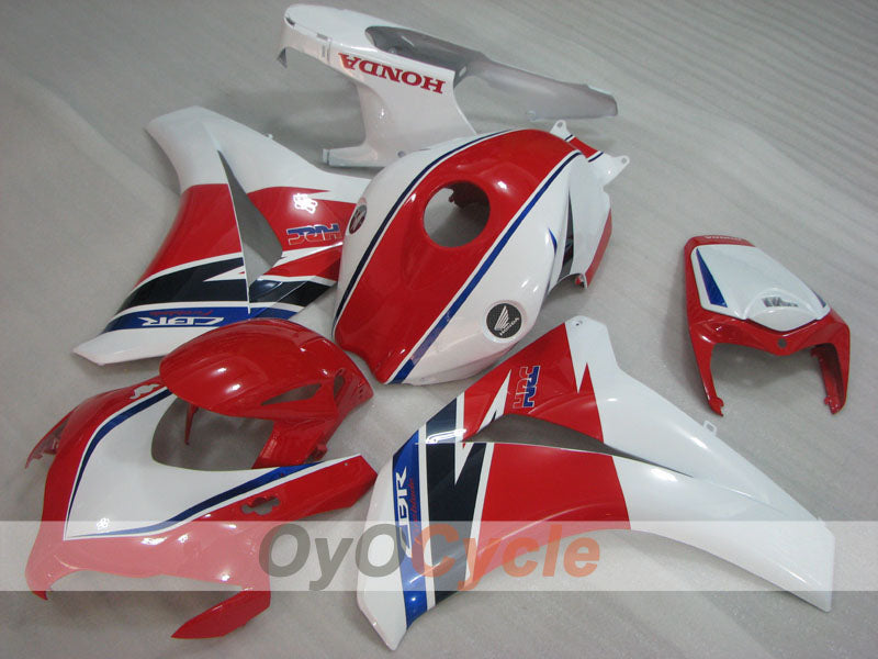 Injection Fairing kit for 08-11 CBR1000RR - Red, White - HRC #OYO87905009 Secondary image