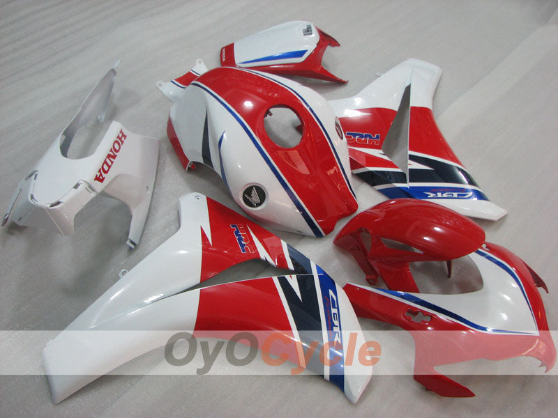 Injection Fairing kit for 08-11 CBR1000RR - Red, White - HRC #OYO87905009