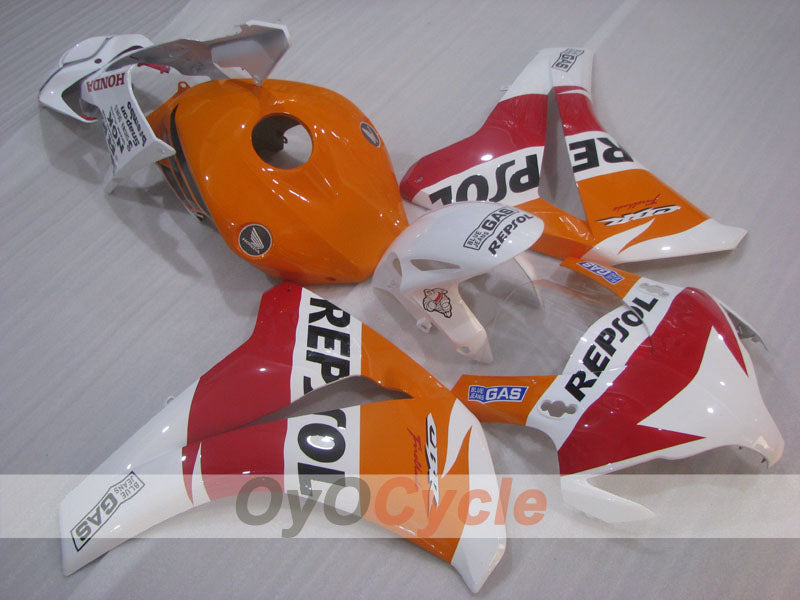 Injection Fairing kit for 08-11 CBR1000RR - Red, Orange, White - Repsol #OYO87905011