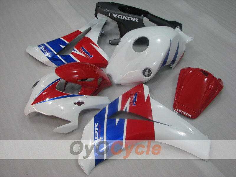 Injection Fairing kit for 08-11 CBR1000RR - Red, White - HRC #OYO87905014 Secondary image