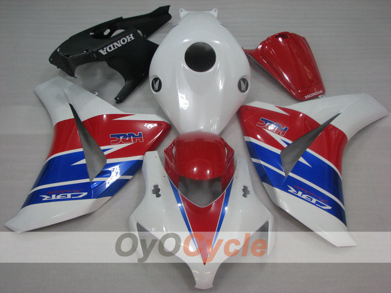 Injection Fairing kit for 08-11 CBR1000RR - Red, White - HRC #OYO87905014