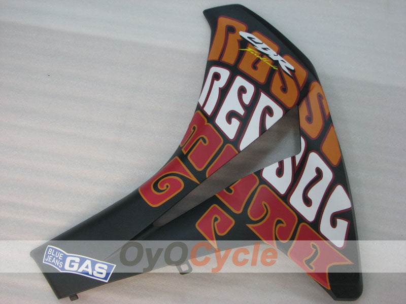 Injection Fairing kit for 08-11 CBR1000RR - Orange, Black - Rossi #OYO87905018