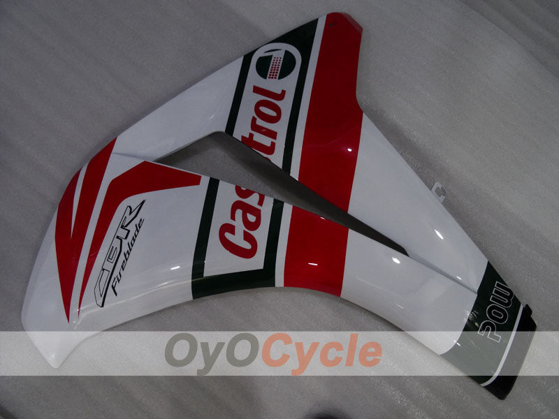 Injection Fairing kit for 08-11 CBR1000RR - Red, White - Castrol #OYO87905025