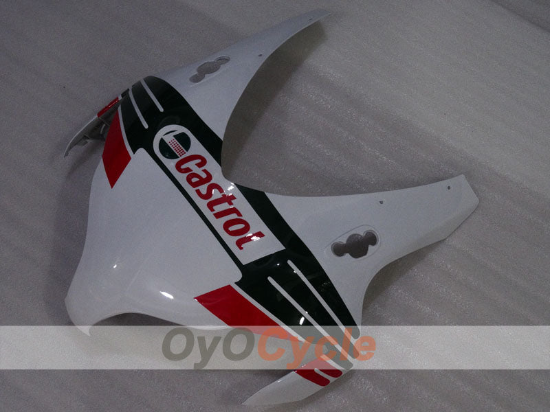 Injection Fairing kit for 08-11 CBR1000RR - Red, White - Castrol #OYO87905025