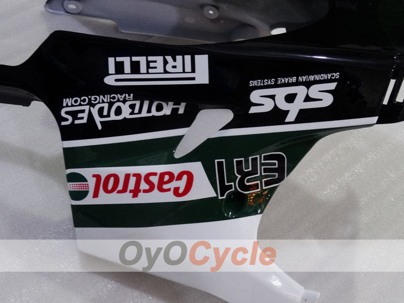 Injection Fairing kit for 08-11 CBR1000RR - Red, White - Castrol #OYO87905025