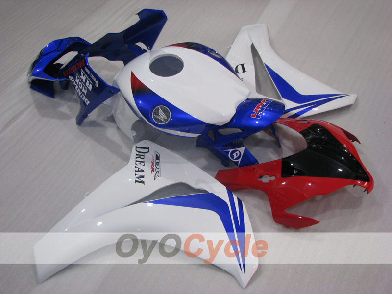 Injection Fairing kit for 08-11 CBR1000RR - Red, White - Dream #OYO87905027
