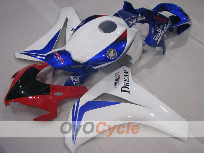 Injection Fairing kit for 08-11 CBR1000RR - Red, White - Dream #OYO87905027