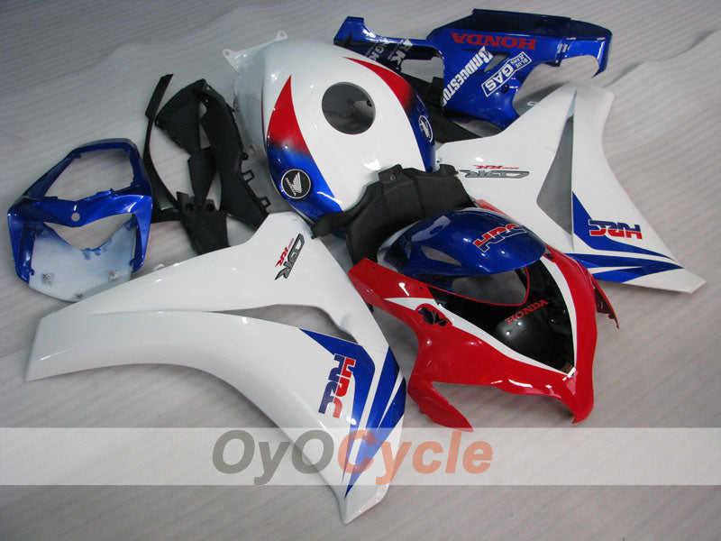 Injection Fairing kit for 08-11 CBR1000RR - Red, White - Dream #OYO87905028 Secondary image
