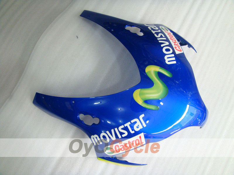 Injection Fairing kit for 08-11 CBR1000RR - Yellow, Blue - Movistar #OYO87905030