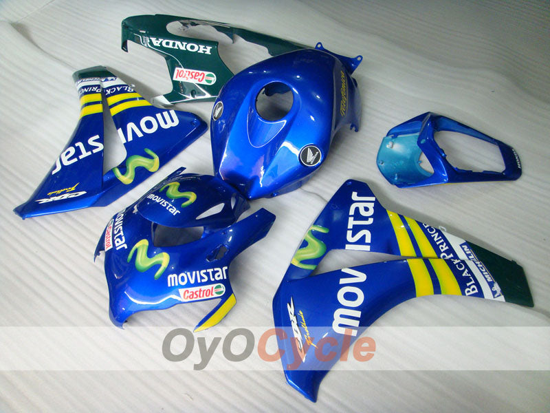 Injection Fairing kit for 08-11 CBR1000RR - Yellow, Blue - Movistar #OYO87905030 Secondary image