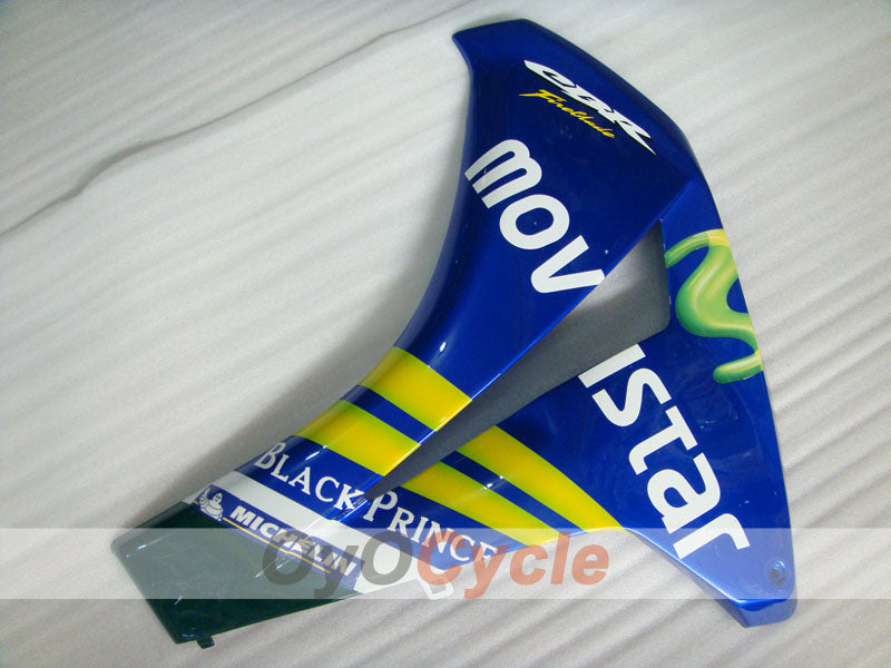 Injection Fairing kit for 08-11 CBR1000RR - Yellow, Blue - Movistar #OYO87905030