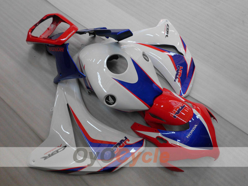 Injection Fairing kit for 08-11 CBR1000RR - Red, White - Factory Style #OYO87905031 Main image