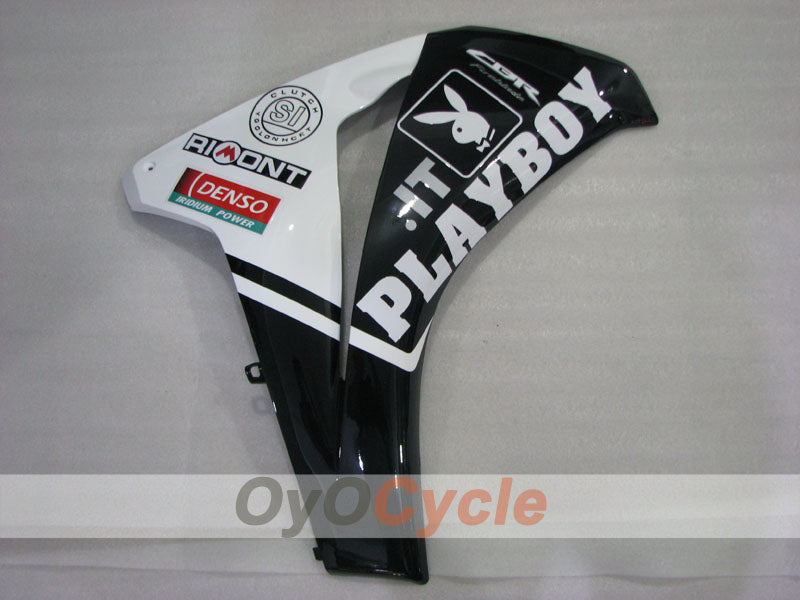 Injection Fairing kit for 08-11 CBR1000RR - White, Black - PlayBoy #OYO87905032