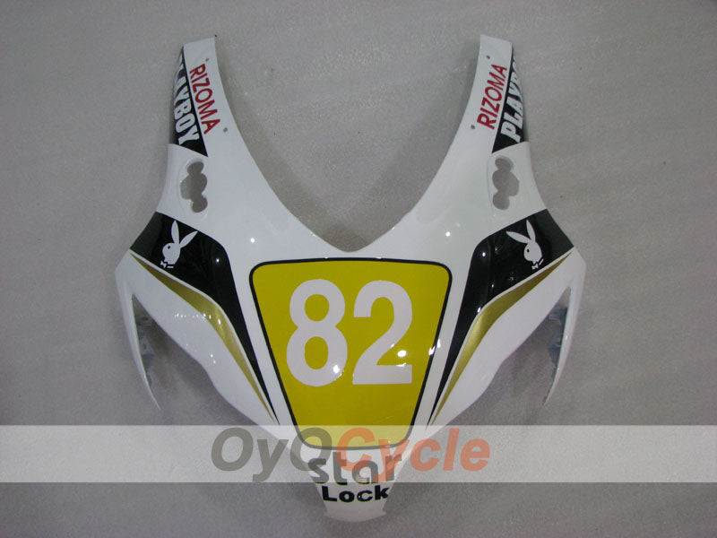 Injection Fairing kit for 08-11 CBR1000RR - White, Black - PlayBoy #OYO87905032