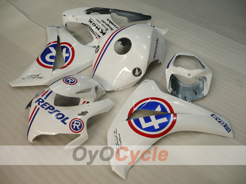 Injection Fairing kit for 08-11 CBR1000RR - Blue, White - RK #OYO87905033 Secondary image