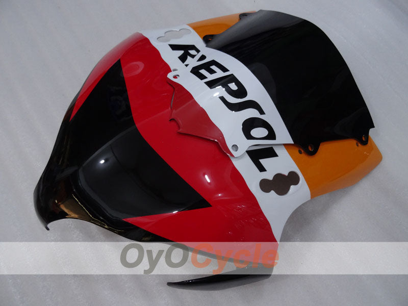Injection Fairing kit for 08-11 CBR1000RR - Orange, Black - Repsol #OYO87905034