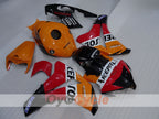Injection Fairing kit for 08-11 CBR1000RR - Orange, Black - Repsol #OYO87905034
