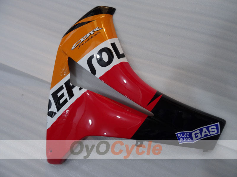 Injection Fairing kit for 08-11 CBR1000RR - Orange, Black - Repsol #OYO87905034