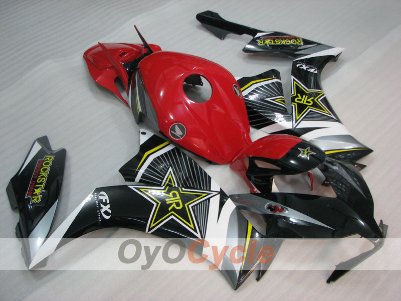 Injection Fairing kit for 12-16 CBR1000RR - Red, Black - Rockstar #OYO87905035 Secondary image