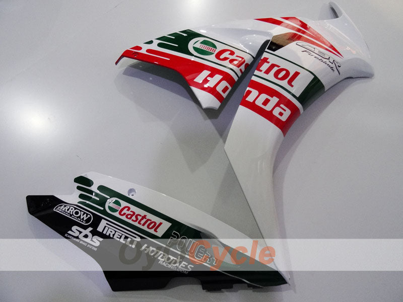 Injection Fairing kit for 12-16 CBR1000RR - Red, White - Castrol #OYO87905038