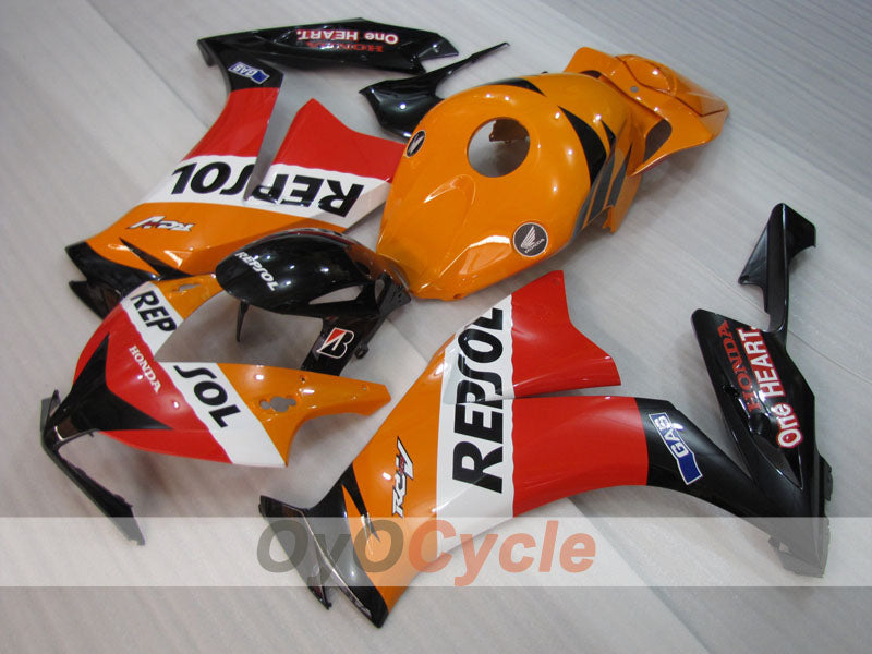 Injection Fairing kit for 12-16 CBR1000RR - Orange, Black - Repsol #OYO87905040