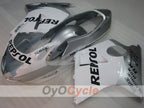 Injection Fairing kit for 96-07 CBR1100XX - White, Silver - Repsol #OYO87905043