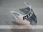 Injection Fairing kit for 96-07 CBR1100XX - White, Silver - Repsol #OYO87905043