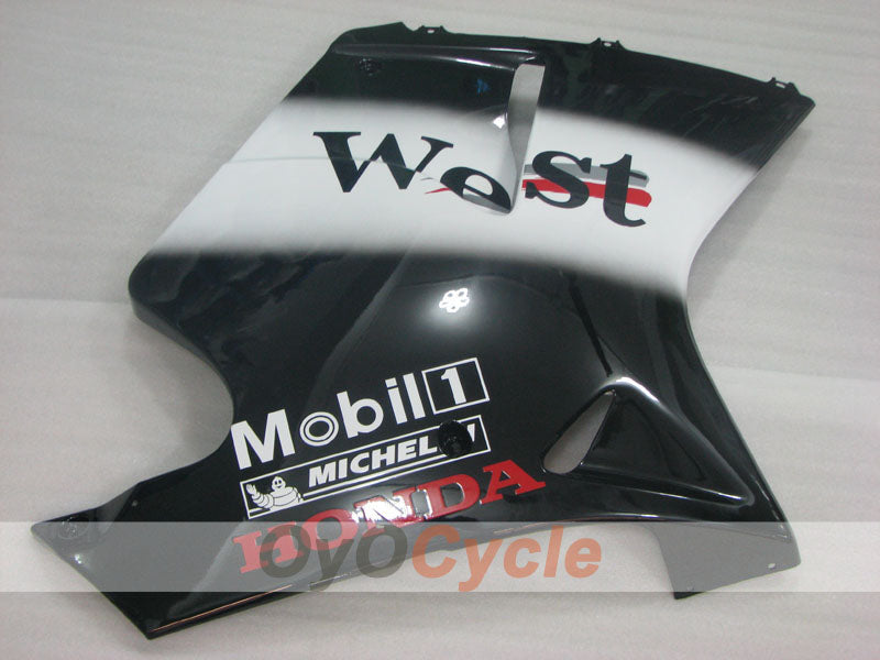 Injection Fairing kit for 96-07 CBR1100XX - Black - West #OYO87905044