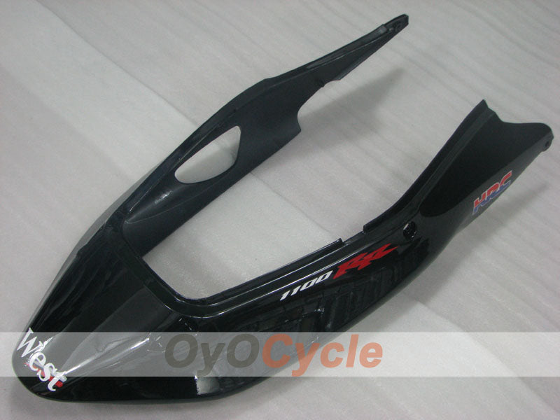 Injection Fairing kit for 96-07 CBR1100XX - Black - West #OYO87905044